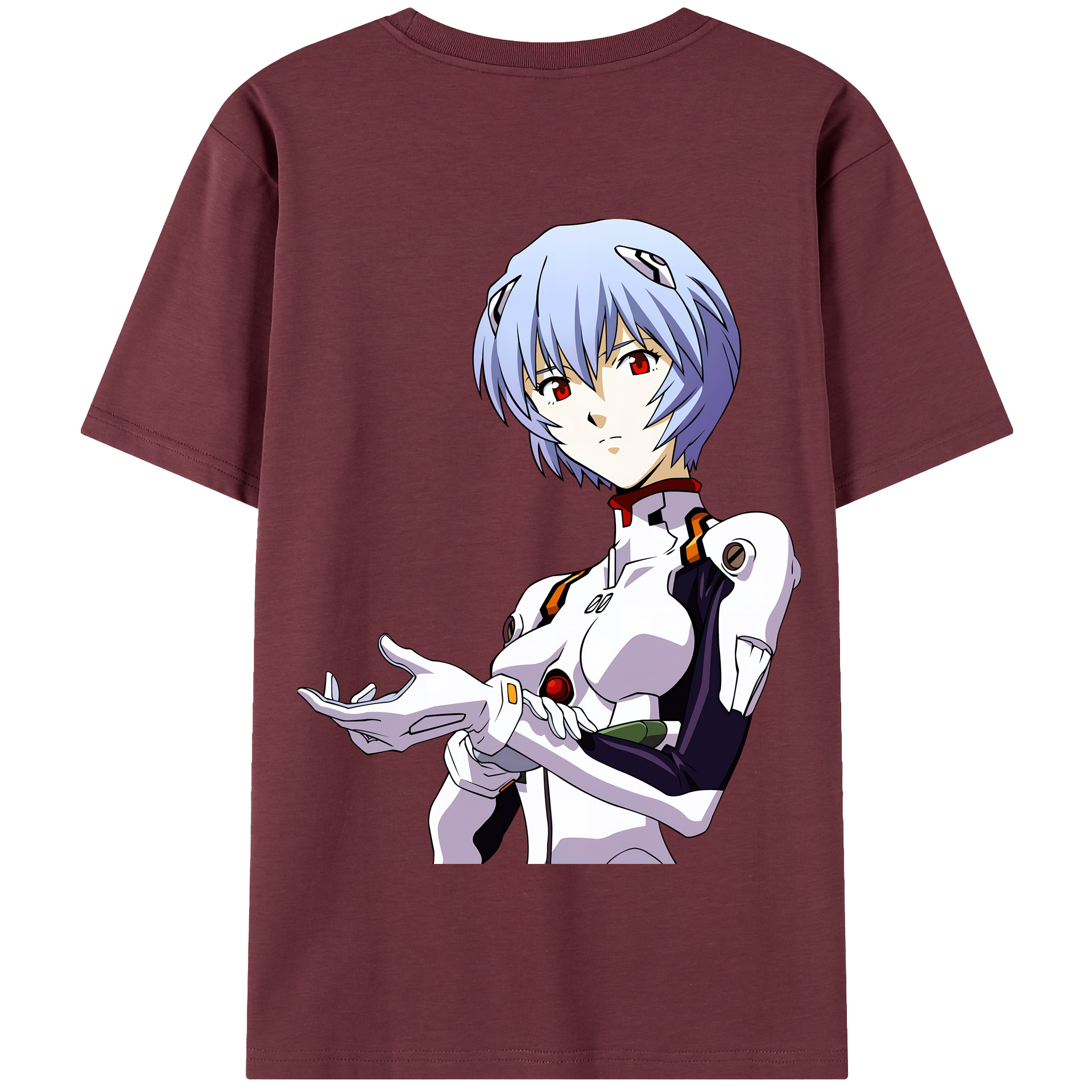 （画像用） EVA 新世紀エヴァンゲリオン 綿100％半袖Tシャツ（背面プリント）